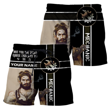 Mechanic Steampunk All Over Printed Hoodie For Men and Women HVT23102002