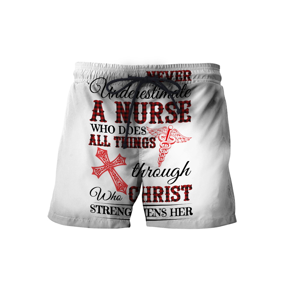 Nurse 3d hoodie shirt for men and women HG HAC250301-Apparel-HG-Shorts-S-Vibe Cosy™