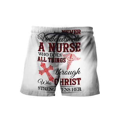 Nurse 3d hoodie shirt for men and women HG HAC250301-Apparel-HG-Shorts-S-Vibe Cosy™