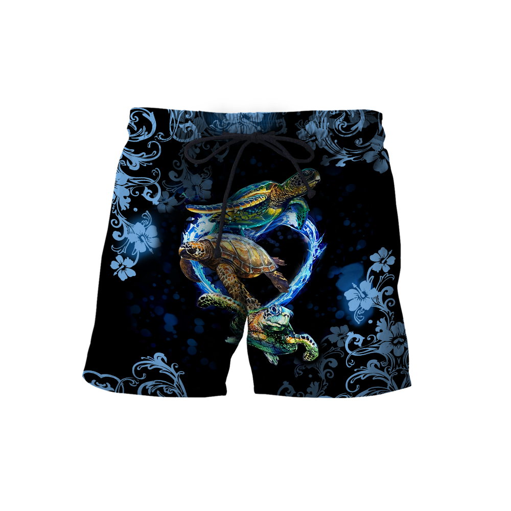 Turtle 3d hoodie shirt for men and women HAC270409-Apparel-HG-Shorts-S-Vibe Cosy™