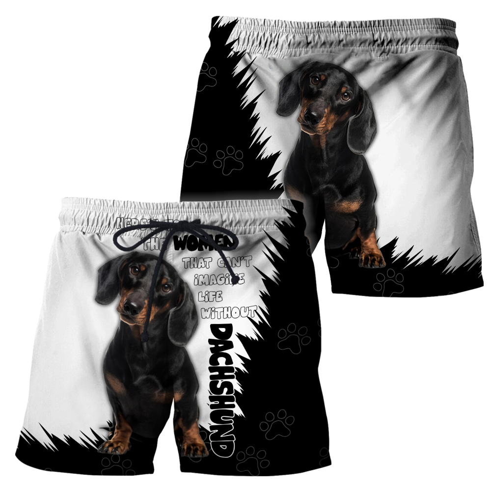 Dachshund Dog Lover 3D Full Printed Shirt For Men And Women Pi281209-Apparel-MP-Hoodie-S-Vibe Cosy™