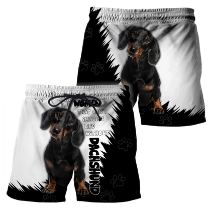Dachshund Dog Lover 3D Full Printed Shirt For Men And Women Pi281209-Apparel-MP-Hoodie-S-Vibe Cosy™