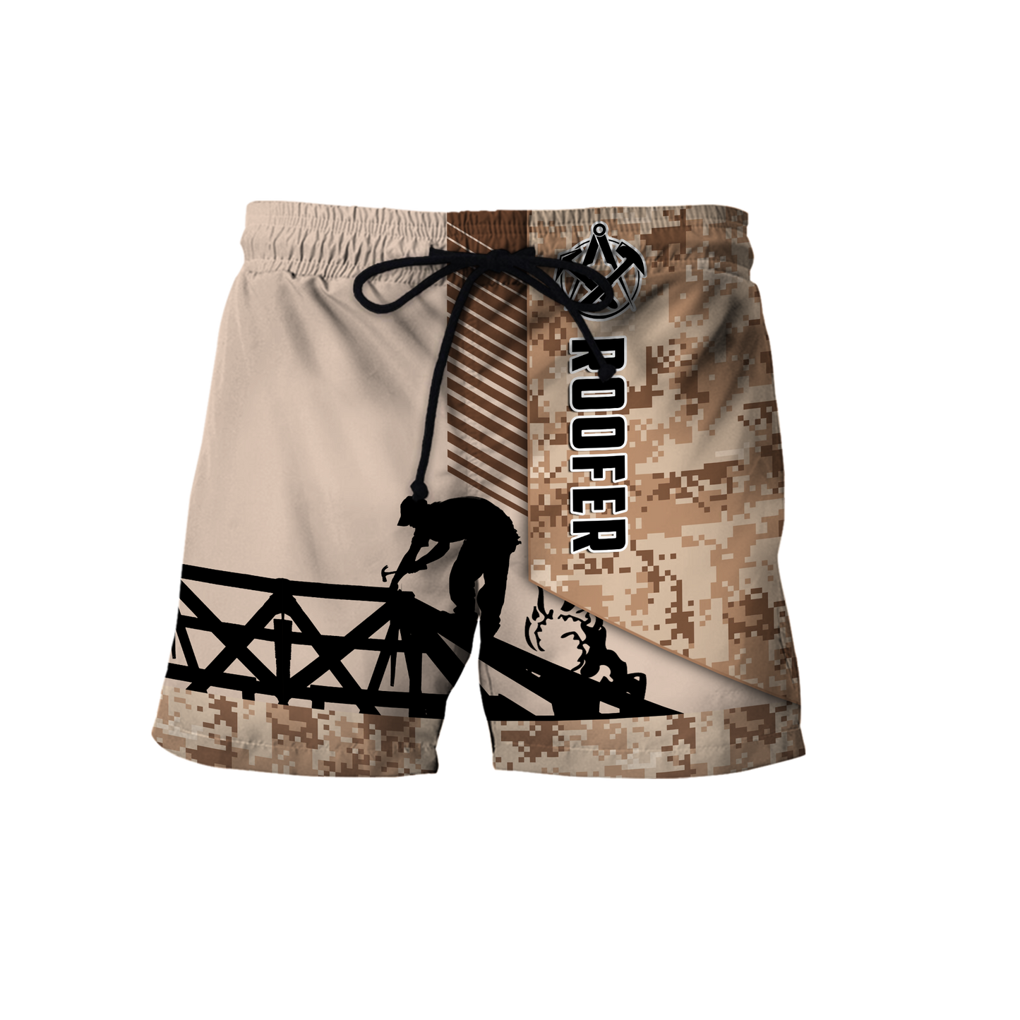 Roofer Man 3D All Over Printed Shirts For Men