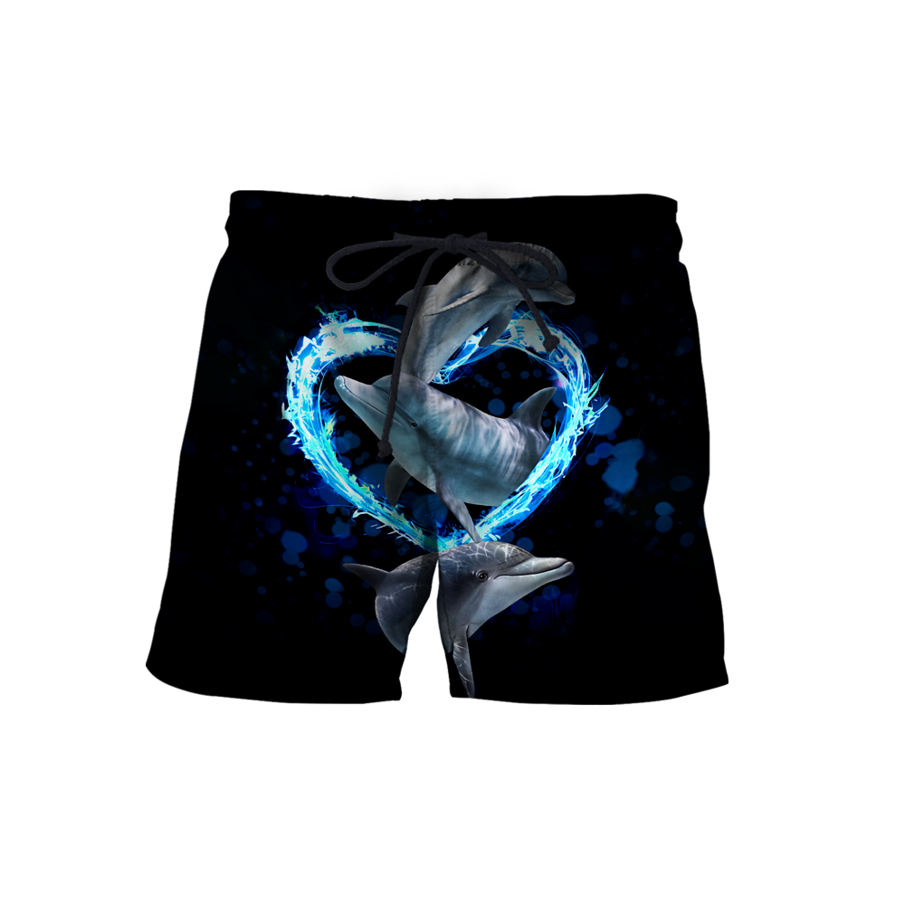 Dolphin 3d hoodie shirt for men and women HG HAC180301-Apparel-HG-Shorts-S-Vibe Cosy™