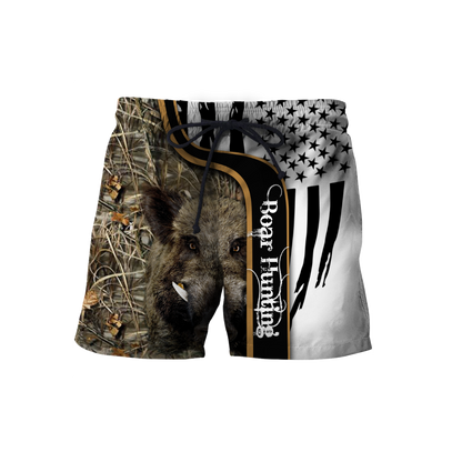 BOAR HUNTING CAMO 3D ALL OVER PRINTED SHIRTS FOR MEN AND WOMEN Pi041201 PL-Apparel-PL8386-Shorts-S-Vibe Cosy™