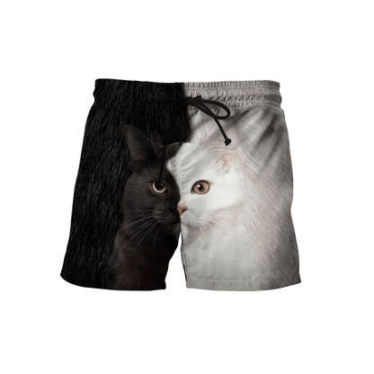 Black And White Cat Hoodie For Men And Women MH071020