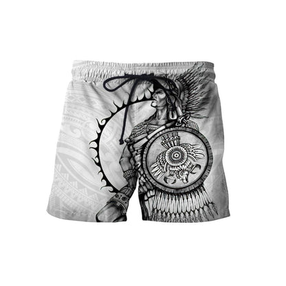 Mexican Aztec Warrior 3D All Over Printed Shirts DQB07162001-Apparel-TA-Hoodie-S-Vibe Cosy™