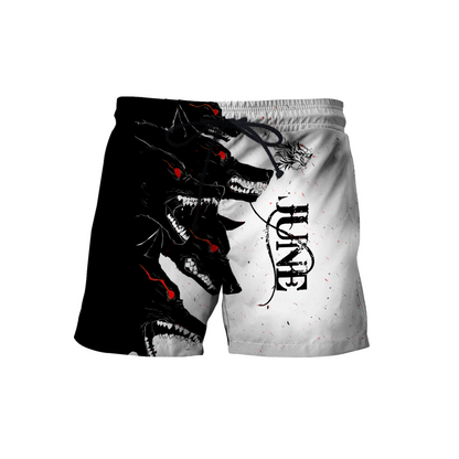 The Dark Wolf June 3D All Over Printed Unisex Deluxe Hoodie ML