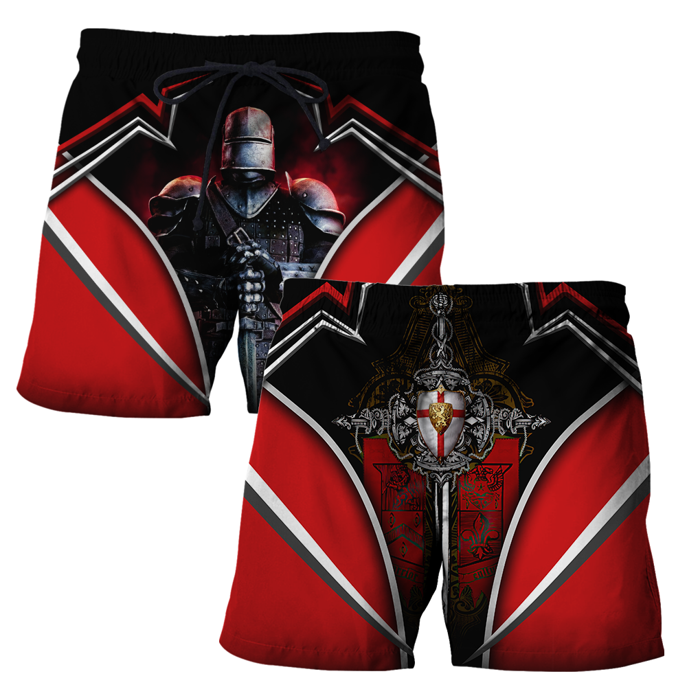 Premium Knigh Templar All Over Printed Shirts For Men And Women MEI