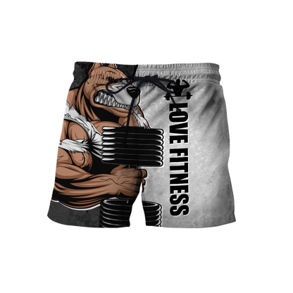 Love fitness 3d all over printed for man and women QB05282007-Apparel-PL8386-Shorts-S-Vibe Cosy™