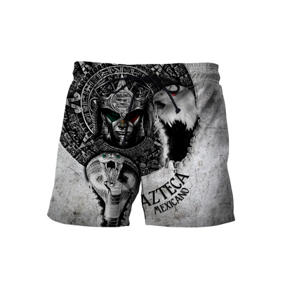 Mexican Aztec Warrior 3D All Over Printed Hoodie Shirt by SUN QB06302006-Apparel-SUN-Short-S-Vibe Cosy™