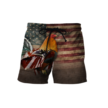 Premium Rooster 3D All Over Printed Unisex Shirts