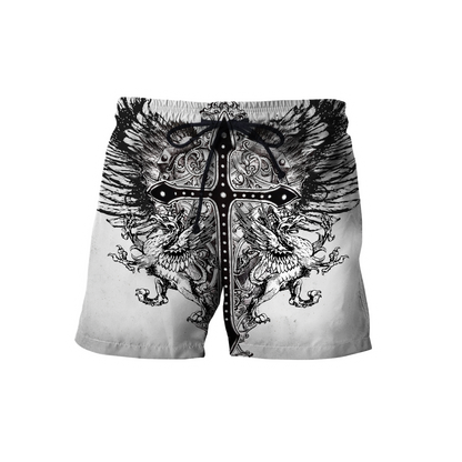 Cross Tattoo Hoodie 3D All Over Printed Shirts HHT15092001-LAM