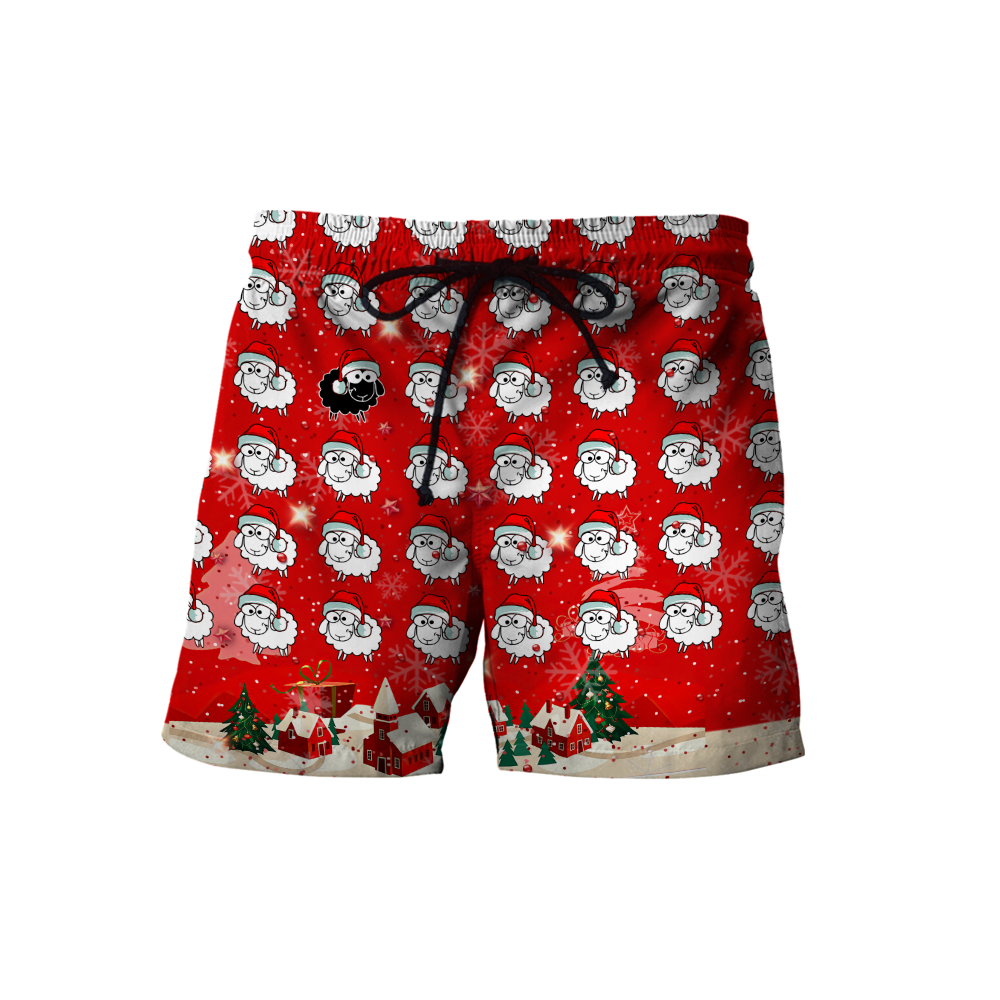 Sheep Lover Merry Christmas 3D All Over Printed Shirts For Men And Woman