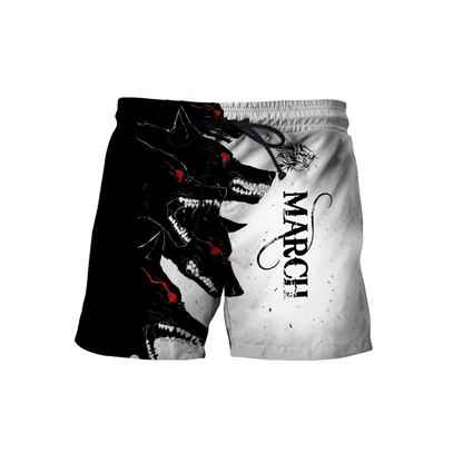 The Dark Wolf March 3D All Over Printed Unisex Deluxe Hoodie ML