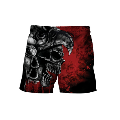 Love Skull 3D all over printed for man and women-Apparel-PL8386-Short-S-Vibe Cosy™