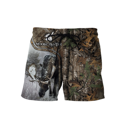 Pheasant Hunting Camo 3D Over Printed Unisex Deluxe Hoodie ML