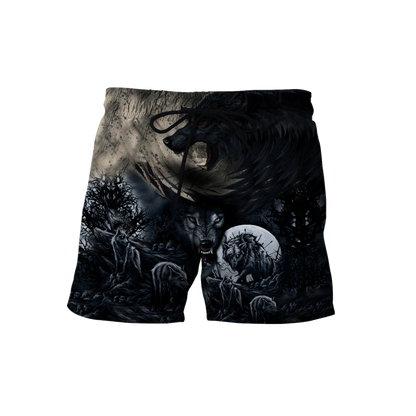 All Over Printed Mythical Wolf Hoodie VP01102001-MEI