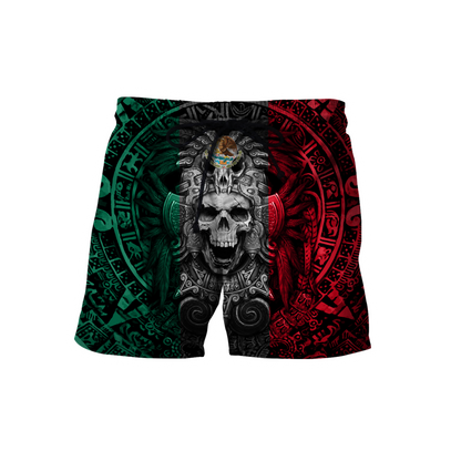 Mexican Aztec Warrior 3D All Over Printed Shirts For Men and Women QB07012004