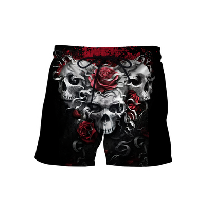 Unique Skulls And Roses Hoodie For Men And Women MEI