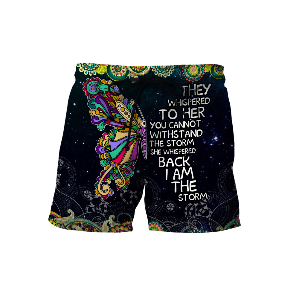 I Am The Storm-Butterfly Combo 3D All Over Print Shirts DQB08032007S