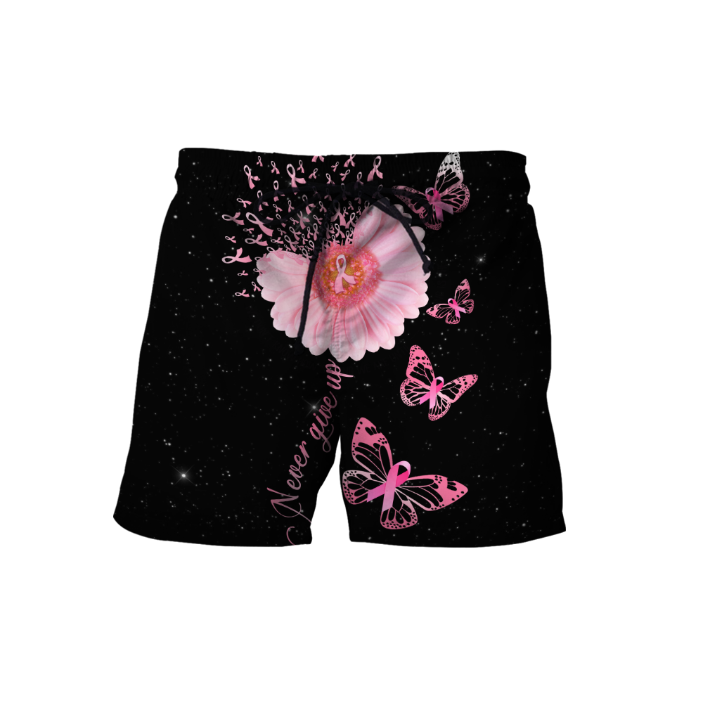 Breast Cancer-Never Give Up 3D All Over Printed Shirts For Men and Women DQB07212008-Apparel-TA-Hoodie-S-Vibe Cosy™