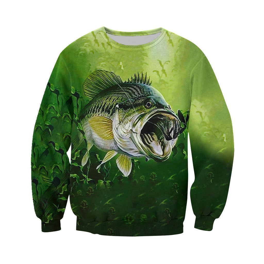 3D All Over Printed Fishing Shirts and Shorts-Apparel-HP Arts-Sweatshirt-S-Vibe Cosy™