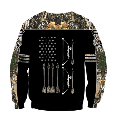 Bow Hunting Camo 3D All Over Printed Hoodie DL20262011