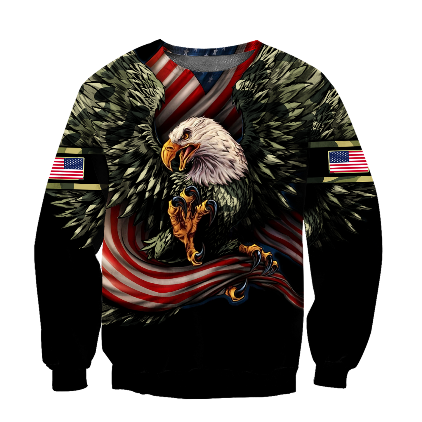 Eagle US Grumpy Veteran 3D shirts for men and women