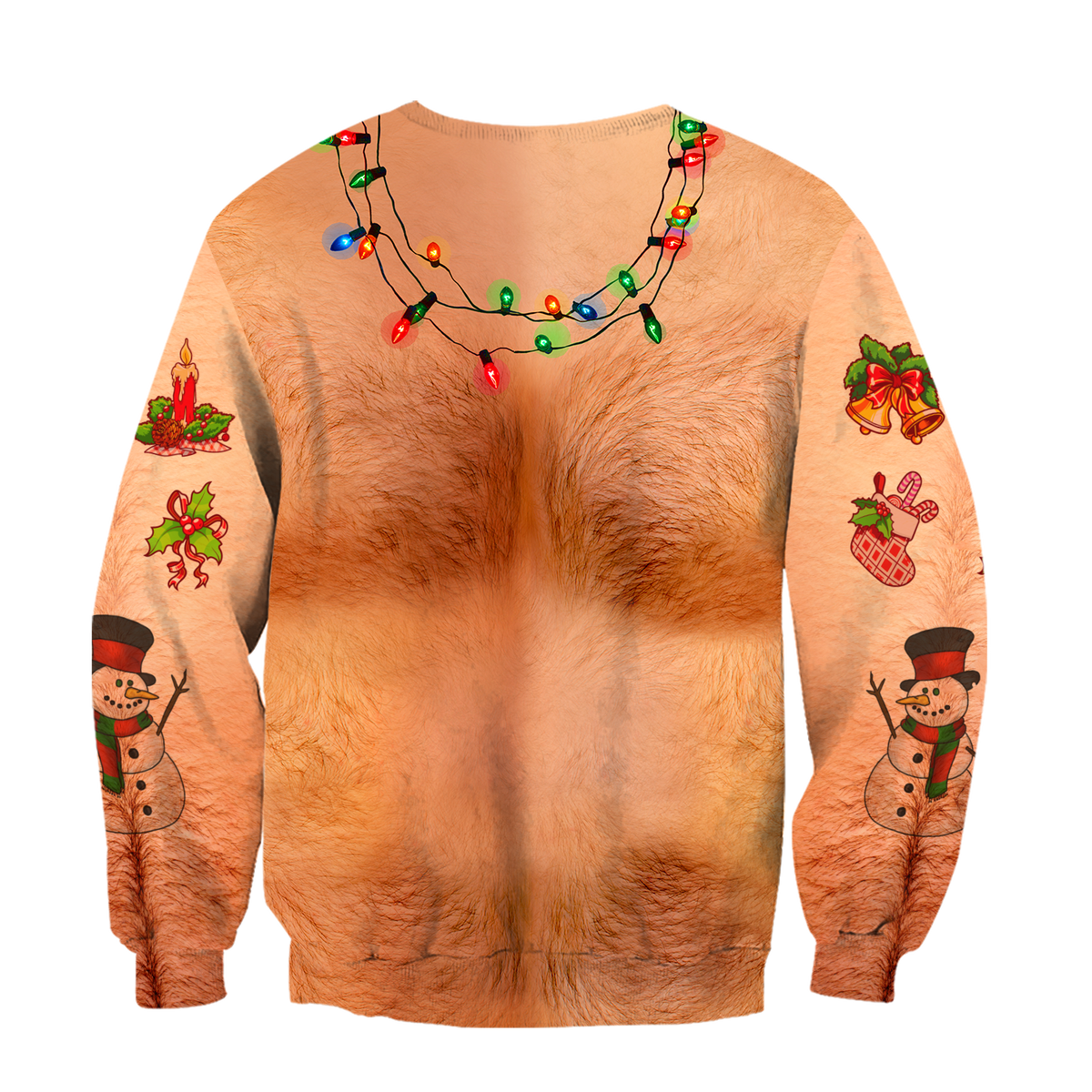 Real Skin Christmas Accessories All Over Printed Pi081001-Apparel-HP Arts-Hoodie-S-Vibe Cosy™