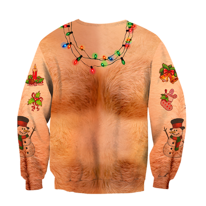 Real Skin Christmas Accessories All Over Printed Pi081001-Apparel-HP Arts-Hoodie-S-Vibe Cosy™