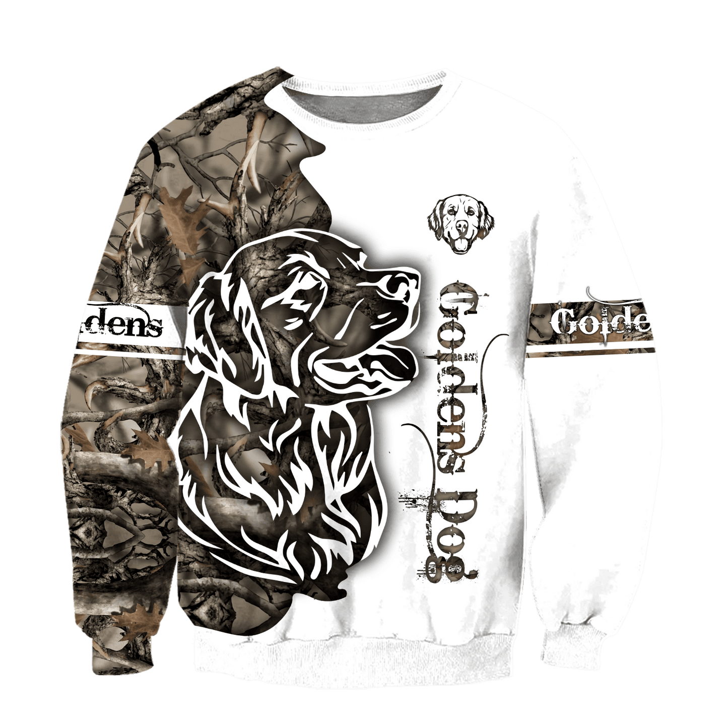 Goldens Dog 3D All Over Printed shirt & short for men and women PL