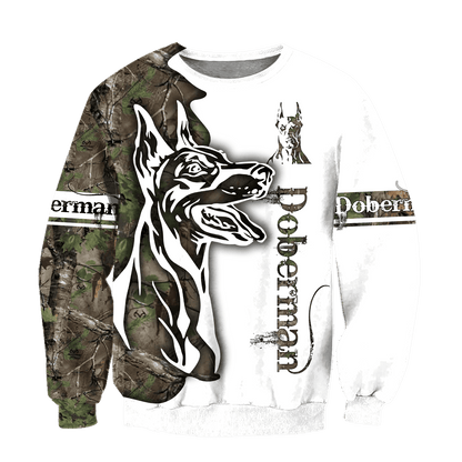 Doberman Dog 3D All Over Printed shirt & short for men and women PL
