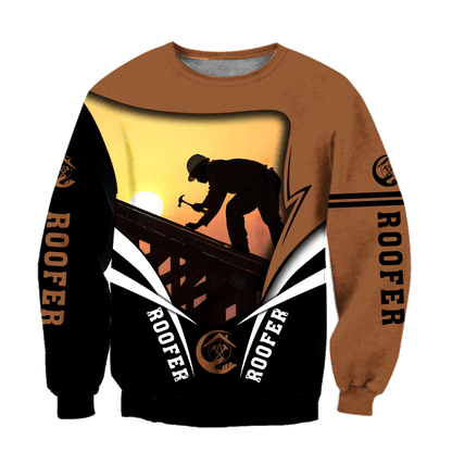 Premium Unisex All Over Printed Roofer Shirts MEI