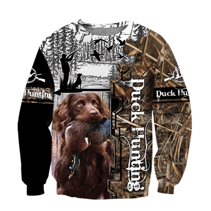 Labrador Duck Hunting Dog 3D All Over Print  Hoodie