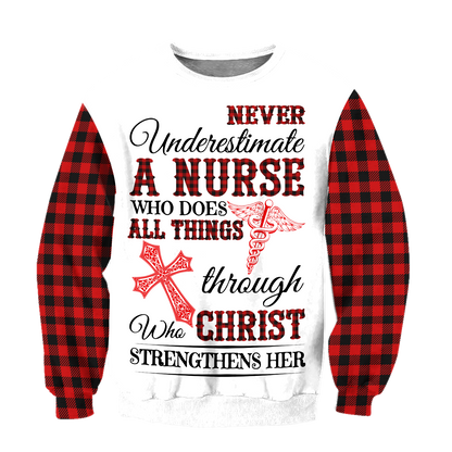 Nurse 3d hoodie shirt for men and women HG HAC250301-Apparel-HG-Sweater-S-Vibe Cosy™