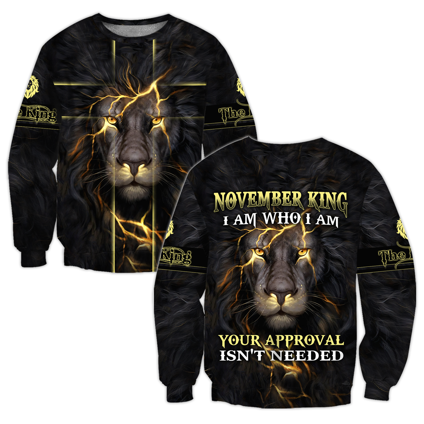 November King 3D All Over Printed Shirts Pi02102001S11