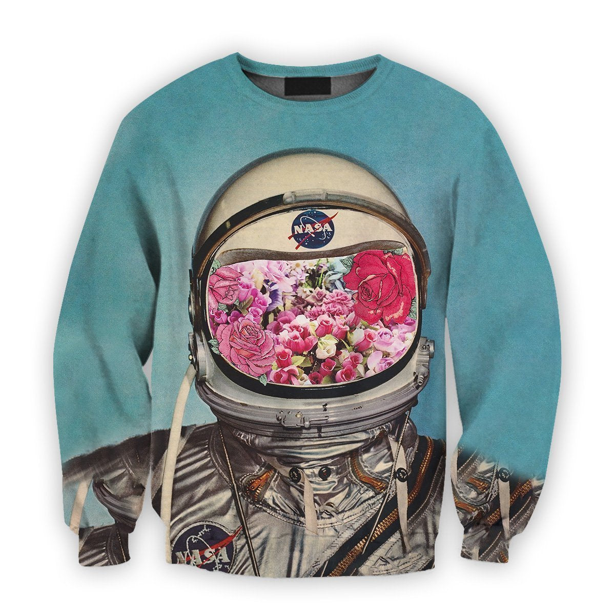 3D all over print astronaut outerspace-Apparel-HbArts-Sweatshirt-S-Vibe Cosy™