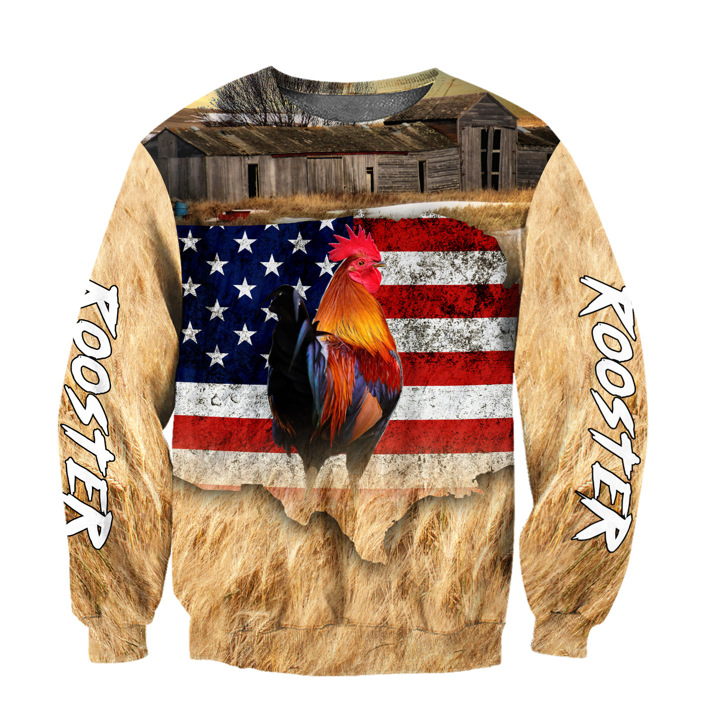 Premium Rooster 3D All Over Printed Unisex Shirts