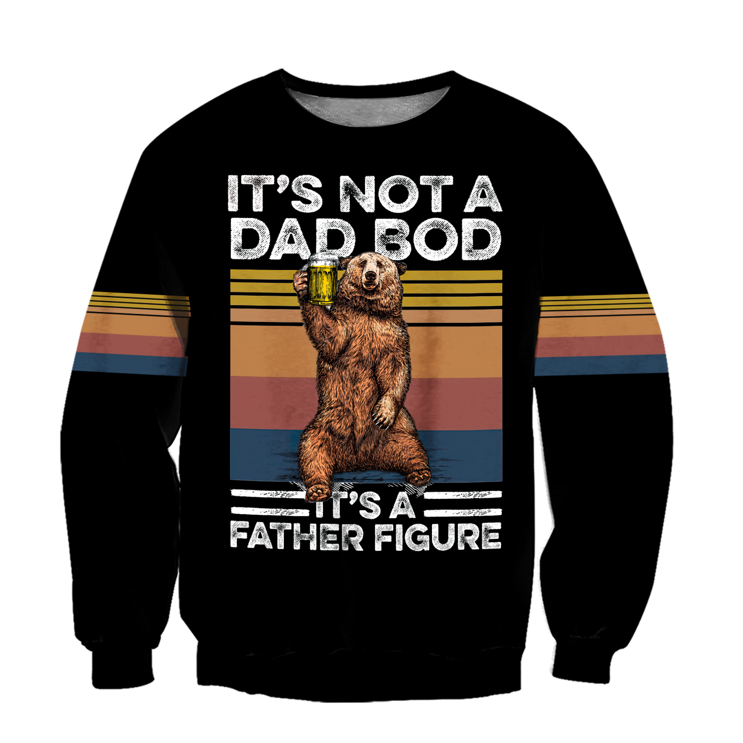 It's not a dad bod, 3d hoodie shirt for men and women HAC040604-Apparel-HG-Sweater-S-Vibe Cosy™