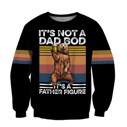 It's not a dad bod, 3d hoodie shirt for men and women HAC040604-Apparel-HG-Sweater-S-Vibe Cosy™