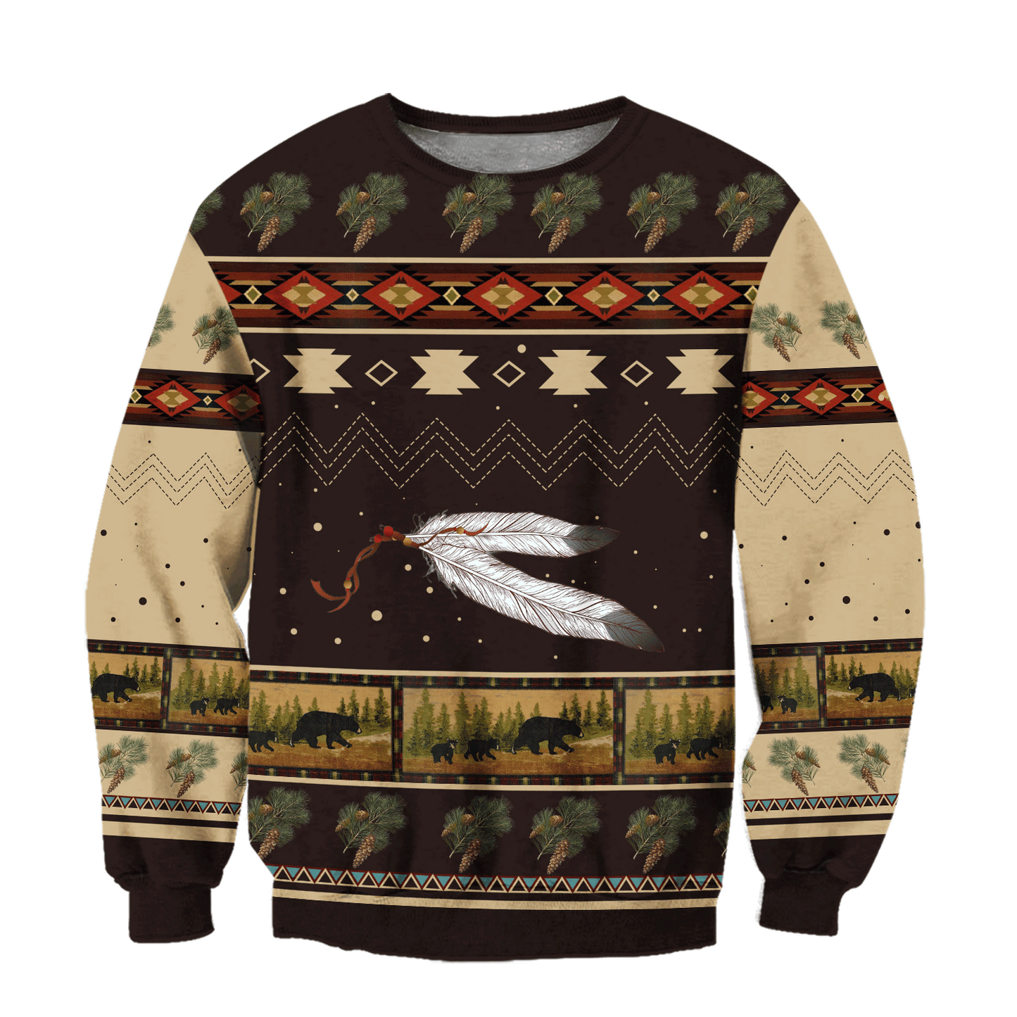 Premium Native American All Over Printed Shirts For Men And Women MEI