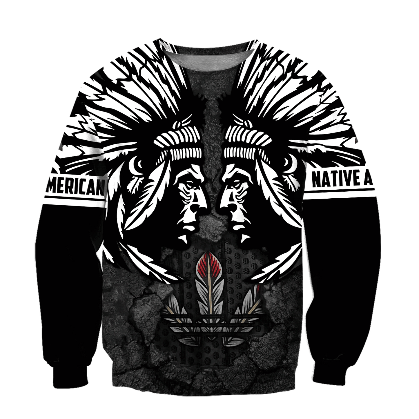 Premium Native American Man All Over Printed Shirts For Men And Women MEI