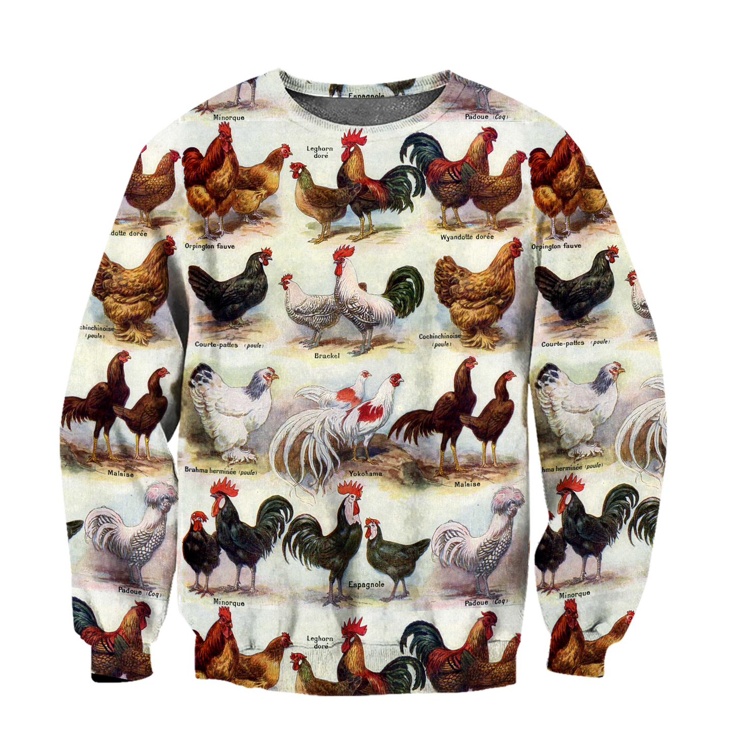 Premium Rooster 3D All Over Printed Unisex Shirts