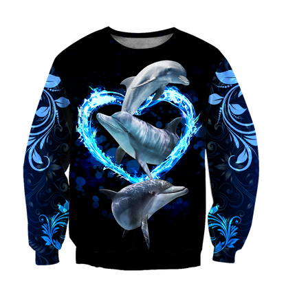 Dolphin 3d hoodie shirt for men and women HG HAC180301-Apparel-HG-Sweater-S-Vibe Cosy™