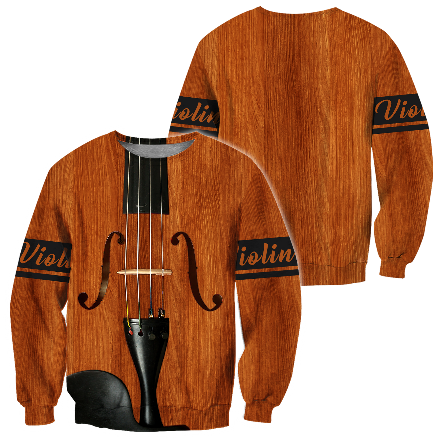 Violin 3D All Over Printed Shirts For Men and Women HAC300703-Apparel-TT-Sweatshirt-S-Vibe Cosy™