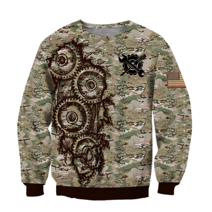 Mechanic Camo 3D All Over Printed Hoodie For Men and Women TN15092003