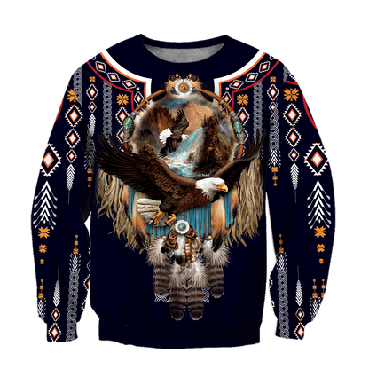 Eagle Fly Dreamcatcher Native American 3D All Over Printed Shirts