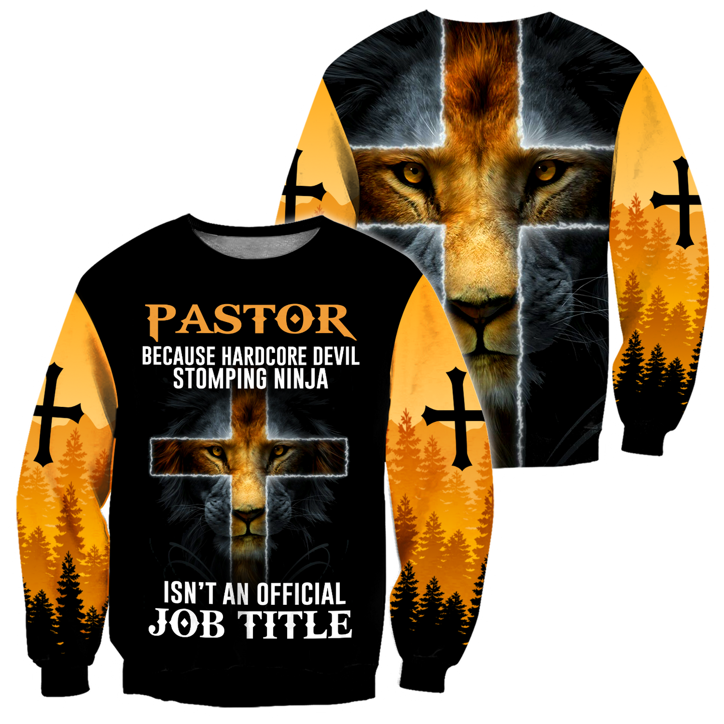 Pastor Because Devil Stomping Ninja Isn't Job Title-TA