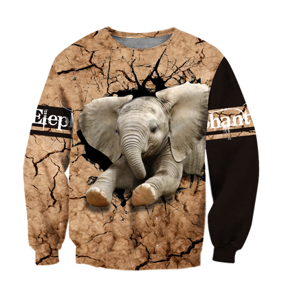 Elephant 3d hoodie shirt for men and women HG71506S5-Apparel-HG-Sweater-S-Vibe Cosy™